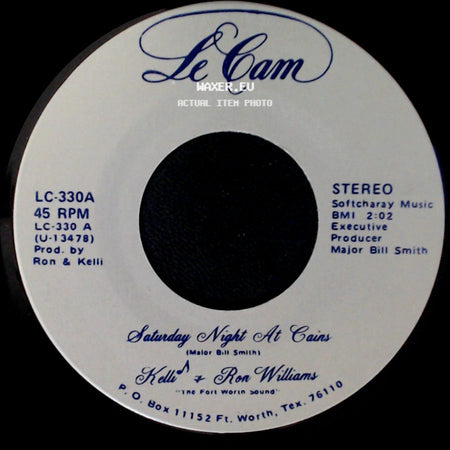 Kelly & Jim Farmer / Kelli & Ron Williams - Texas Trilogy / Saturday Night At Cains side B
