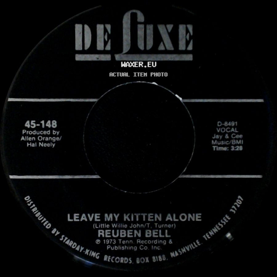 Reuben Bell - Leave My Kitten Alone / All The Time side A