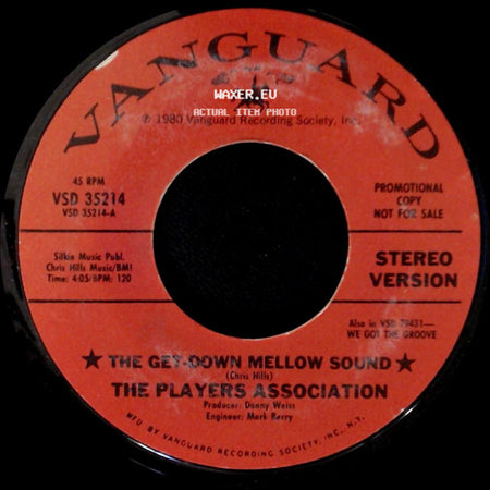 The Players Association - The Get- Down Mellow Sound / The Get-Down Mellow Sound side A