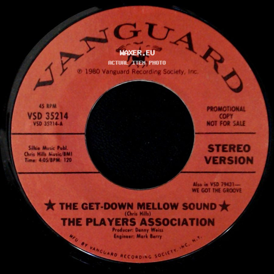 The Players Association - The Get- Down Mellow Sound / The Get-Down Mellow Sound side B