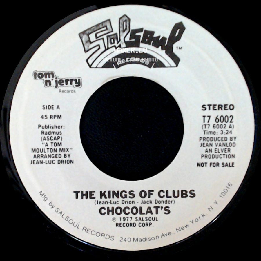 Chocolat's - The Kings Of Clubs / Orfeu Negro side A