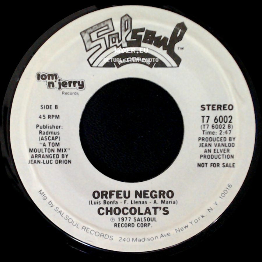 Chocolat's - The Kings Of Clubs / Orfeu Negro side B