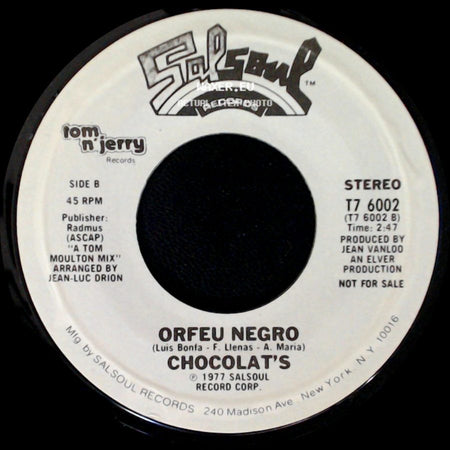 Chocolat's - The Kings Of Clubs / Orfeu Negro side B