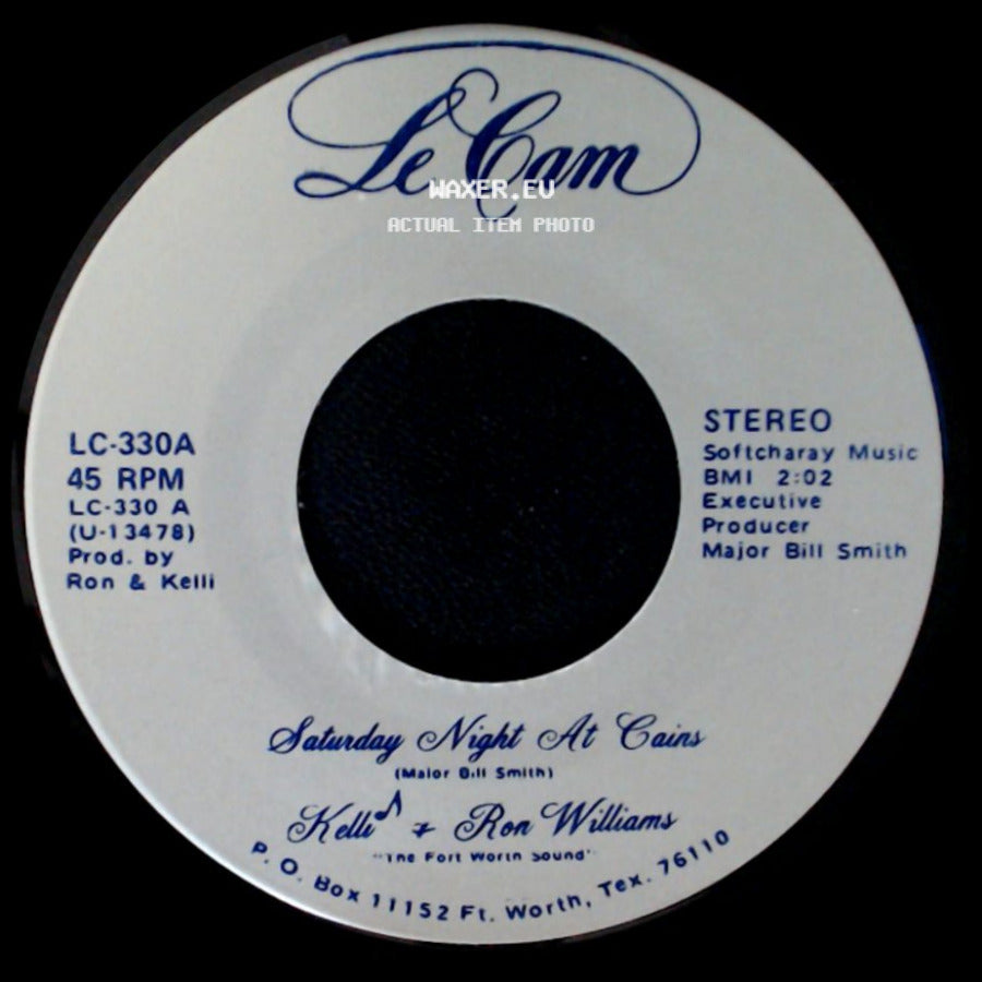 Kelli & Jim Farmer / Kelli & Ron Williams - Texas Trilogy / Saturday Night At Cains side B