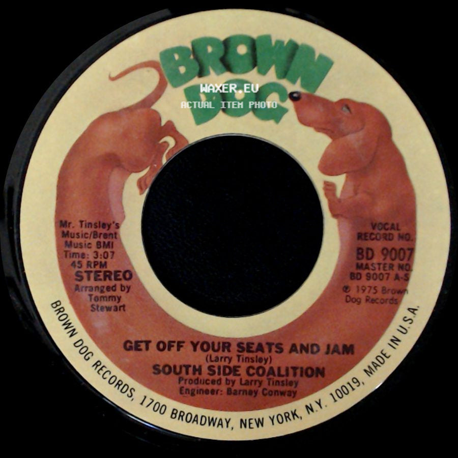 South Side Coalition - Get Off Your Seats And Jam / Get Off Your Seats And Jam side B