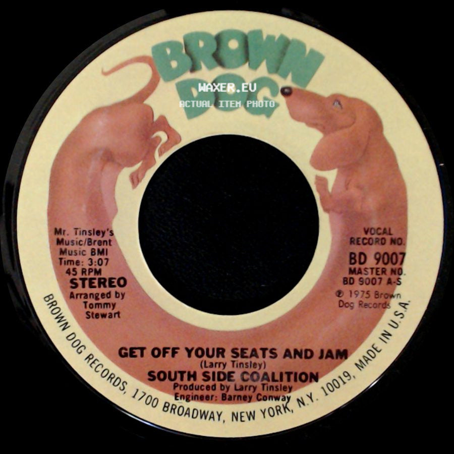 South Side Coalition - Get Off Your Seats And Jam / Get Off Your Seats And Jam side B