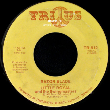 Little Royal And The Swingmasters - Razor Blade / Jealous side A