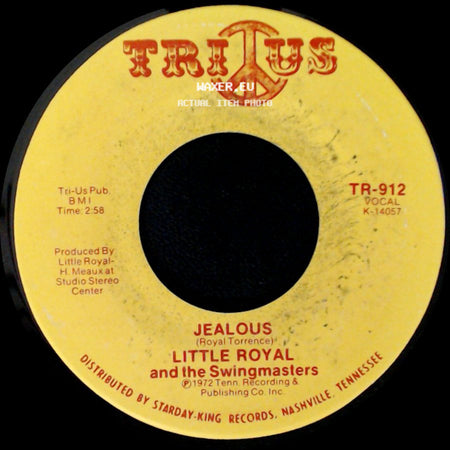 Little Royal And The Swingmasters - Razor Blade / Jealous side B