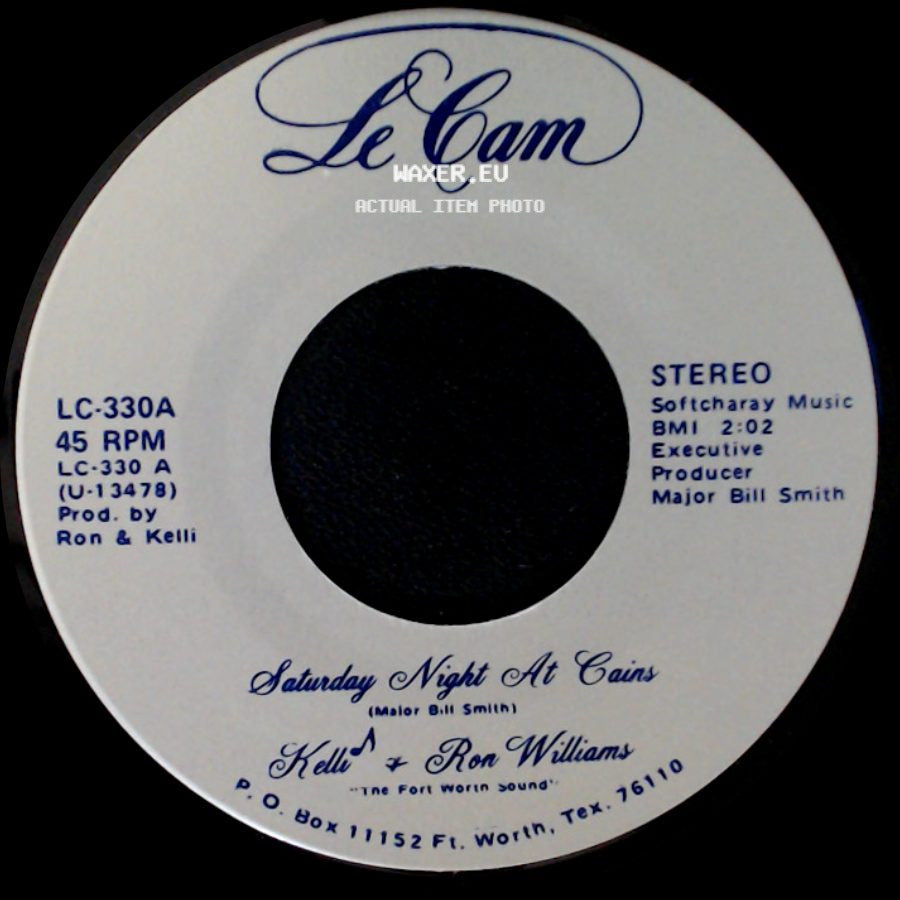 Kelli & Jim Farmer With Major Bill's Texans / Kelli & Ron Williams - Texas Trilogy / Saturday Night At Cains side B