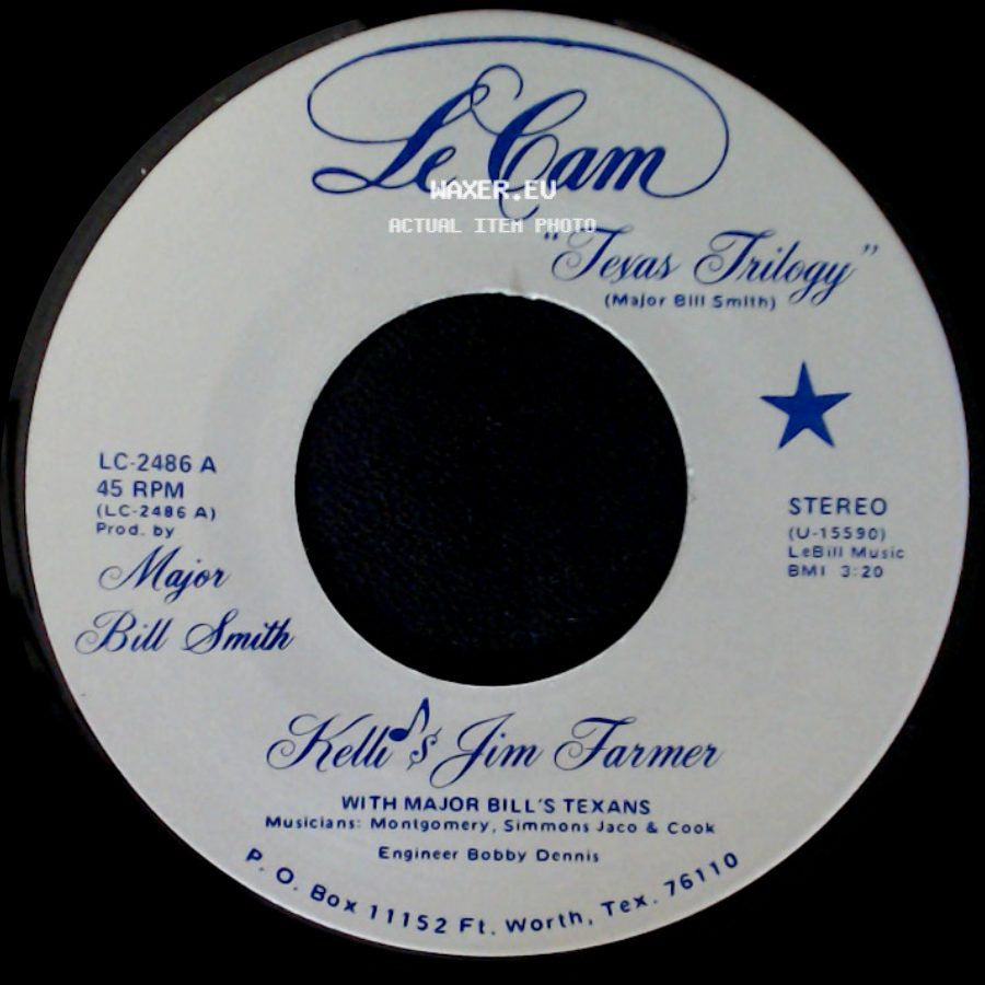 Kelli & Ron Williams / Kelli & Jim Farmer - Saturday Night At Cains / Texas Trilogy side B