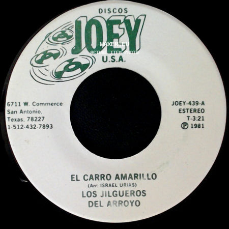 Los Jilgueros Del Arroyo - El Carro Amarillo / Durango Durango side A