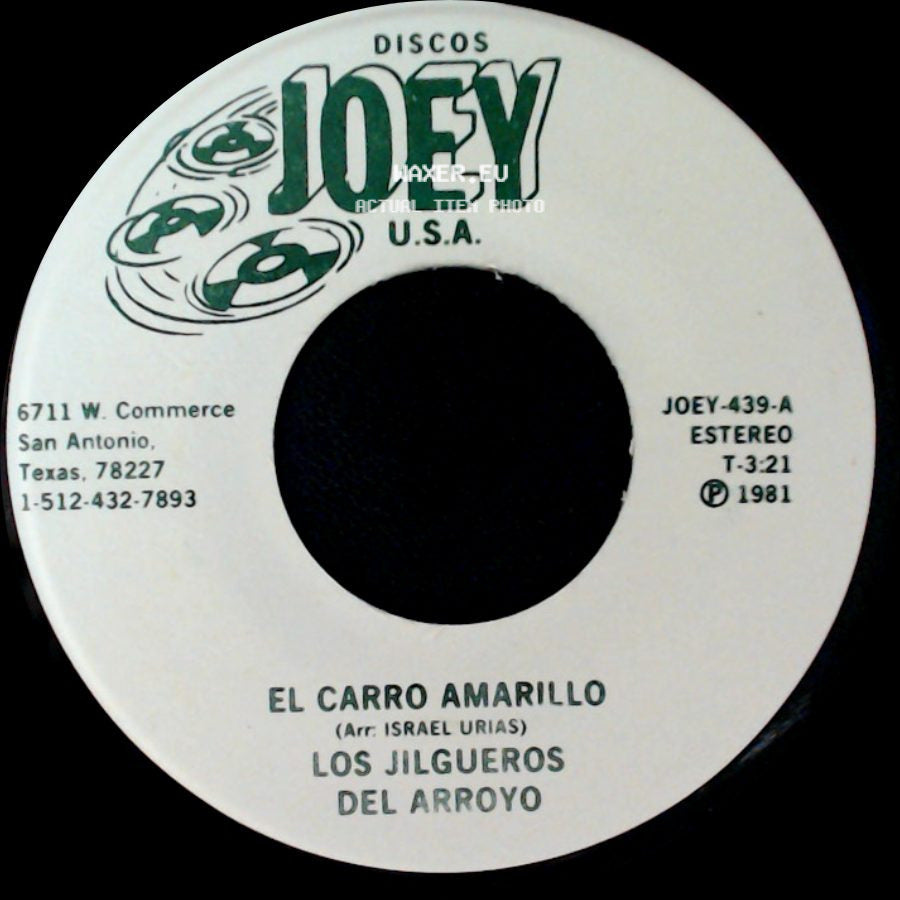 Los Jilgueros Del Arroyo - El Carro Amarillo / Durango Durango side A