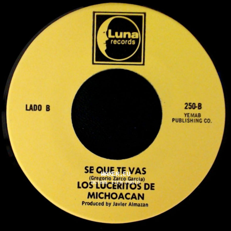 Los Luceritos De Michoacan - Flor De Las Flores / Se Que Te Vas side B