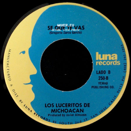 Los Luceritos De Michoacan - Flor De Las Flores / Se Que Te Vas side B