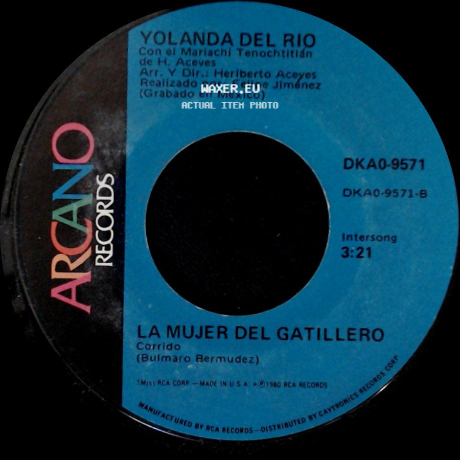 Yolanda Del Rio - Feliz Cumpleaños Mi Amor / La Mujer Del Gatillero side B