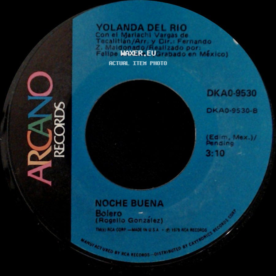 Yolanda Del Rio - Moneda De 14 Pesos / Noche Buena side B