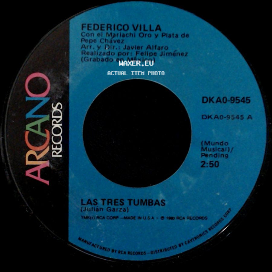 Federico Villa - Las Tres Tumbas / Los Papeles Se Han Cambiado side A