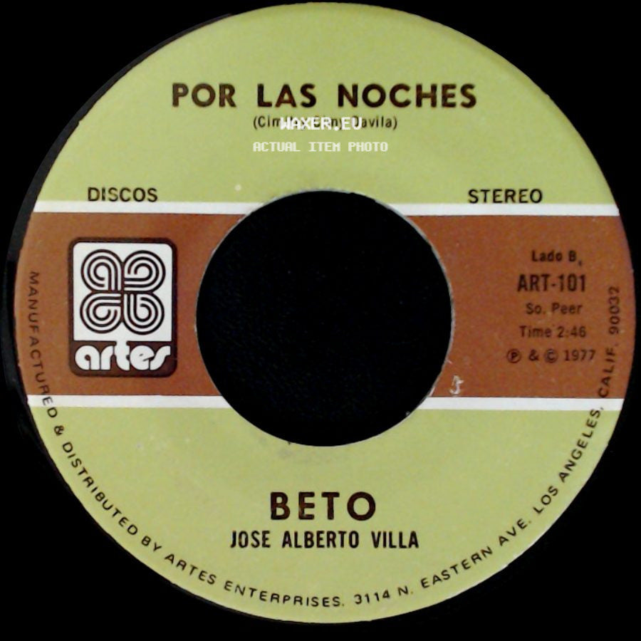 Beto - La Gran Señora / Por Las Noches side B