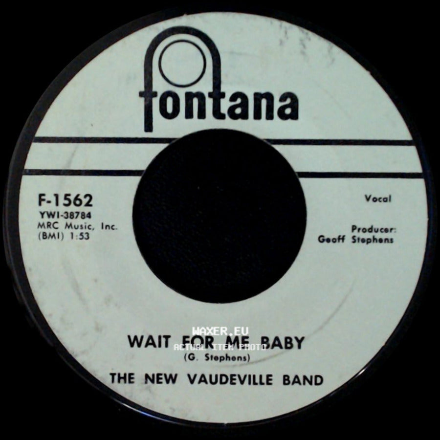 The New Vaudeville Band - Winchester Cathedral / Wait For Me Baby side B