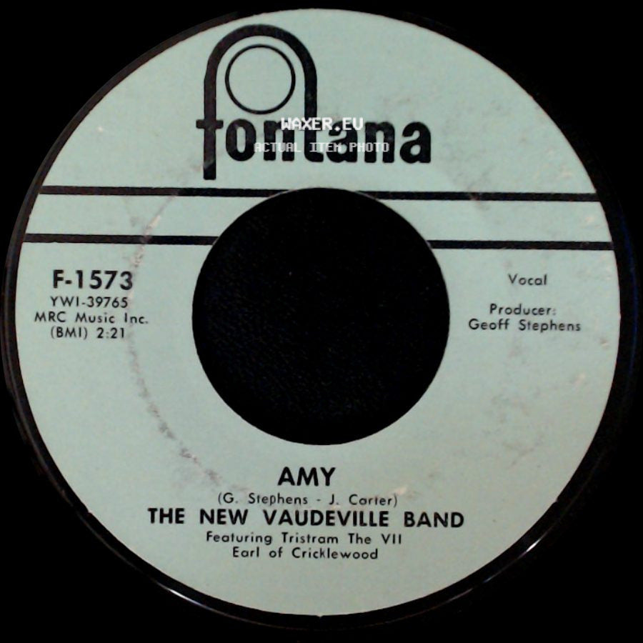 The New Vaudeville Band - Amy / Peek-A-Boo side A