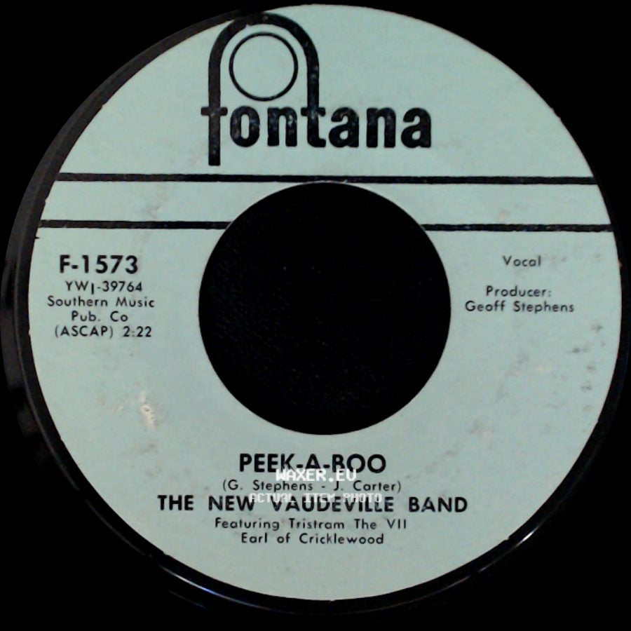 The New Vaudeville Band - Amy / Peek-A-Boo side B