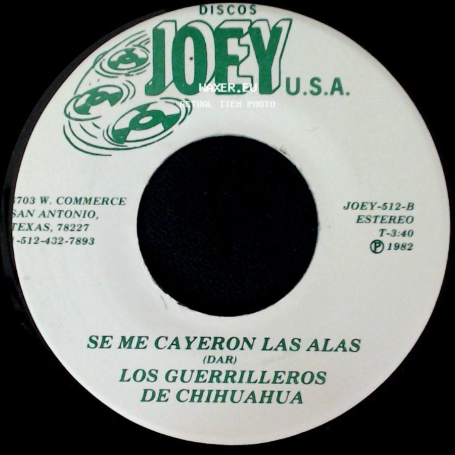 Los Guerrilleros De Chihuahua - La Carga Ladiada / Se Me Cayeron Las Alas side B