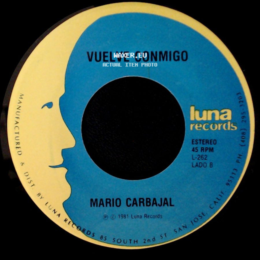 Mario Carbajal - Eres Tu / Vuelve Conmigo side B