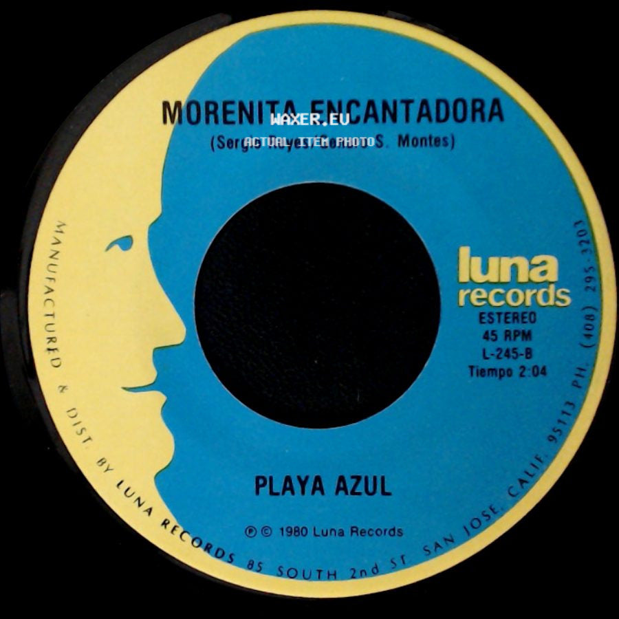 Playa Azul - Morenita Encantadora / Malas Mañas side A