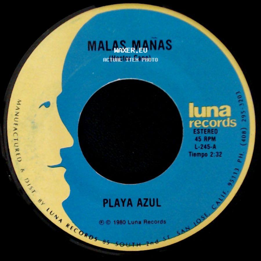 Playa Azul - Morenita Encantadora / Malas Mañas side B