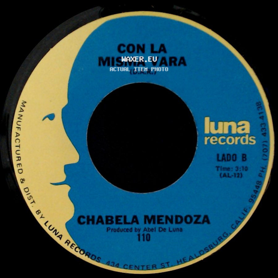 Chabela Mendoza - Devolucion (D.A.R.) / Con La Misma Vara side B