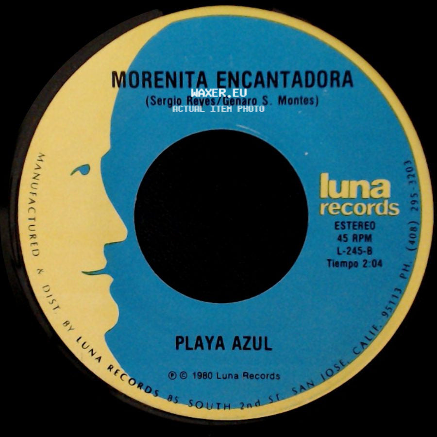 Morenita Encantadora - Malas Mañas / Playa Azul side B