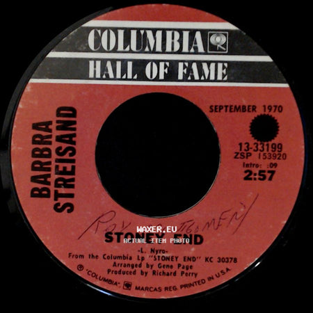 Barbra Streisand - Time And Love / Stoney End side B