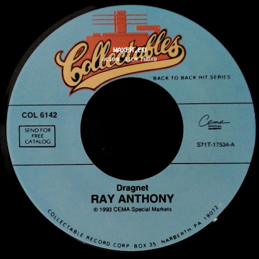 Ray Anthony - Dragnet / The Peter Gunn Theme side A