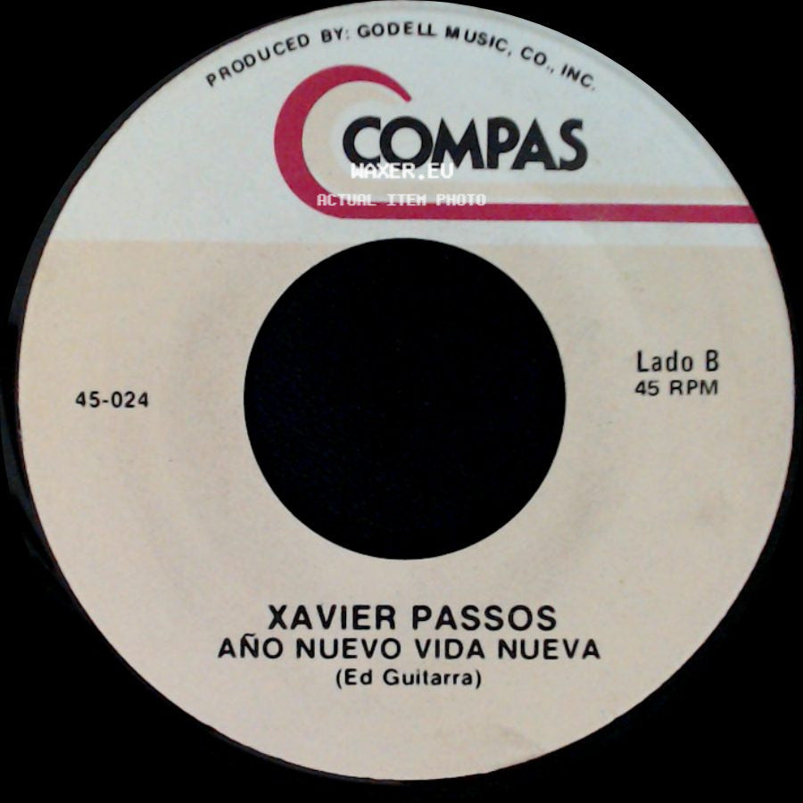 Xavier Passos - Anoche Me Enamore / Año Nuevo Vida Nueva side B