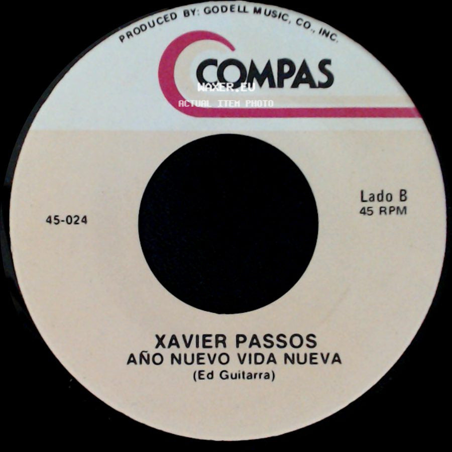 Xavier Passos - Anoche Me Enamore / Año Nuevo Vida Nueva side B