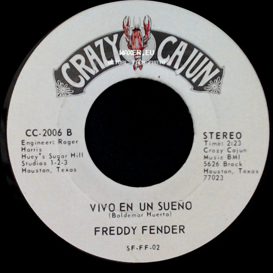 Freddy Fender - Esta Noche Mia Seras / Vivo En Un Sueño side B