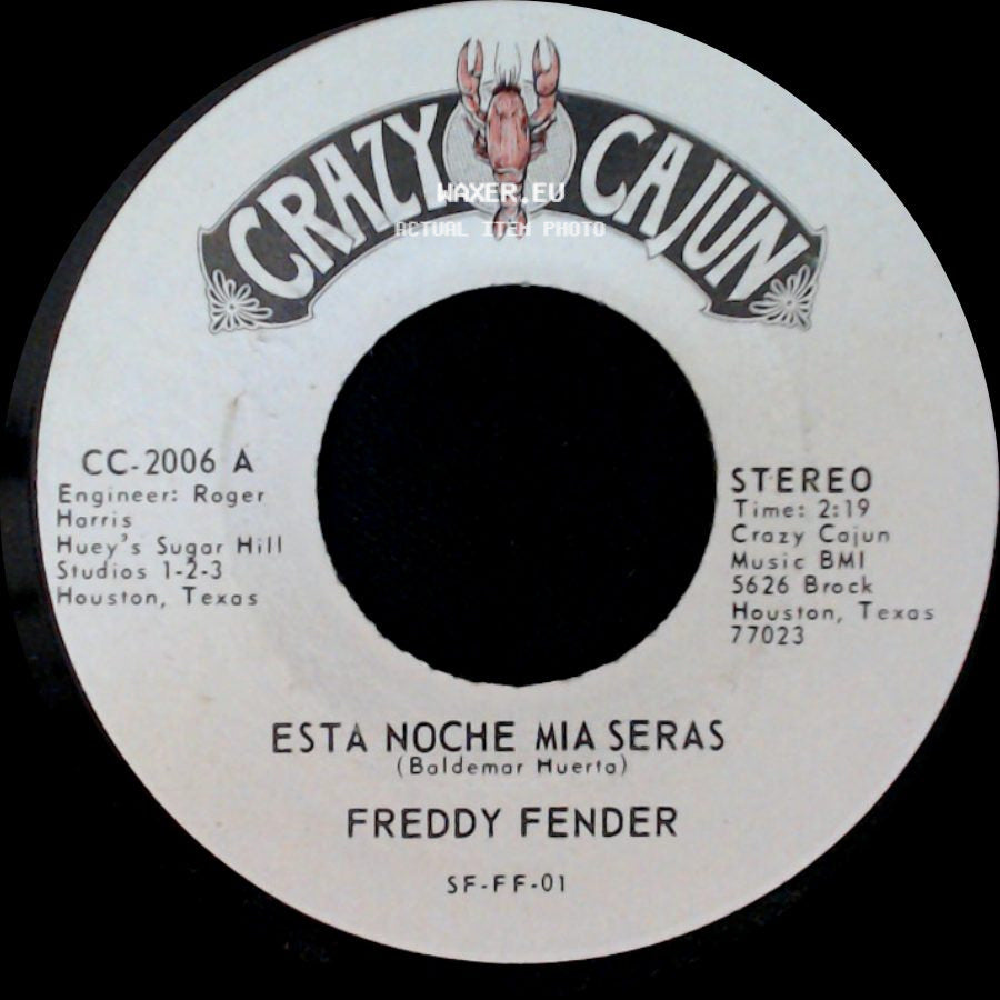 Freddy Fender - Esta Noche Mia Seras / Esta Noche Mia Seras side A