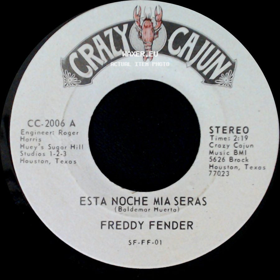 Freddy Fender - Esta Noche Mia Seras / Esta Noche Mia Seras side B