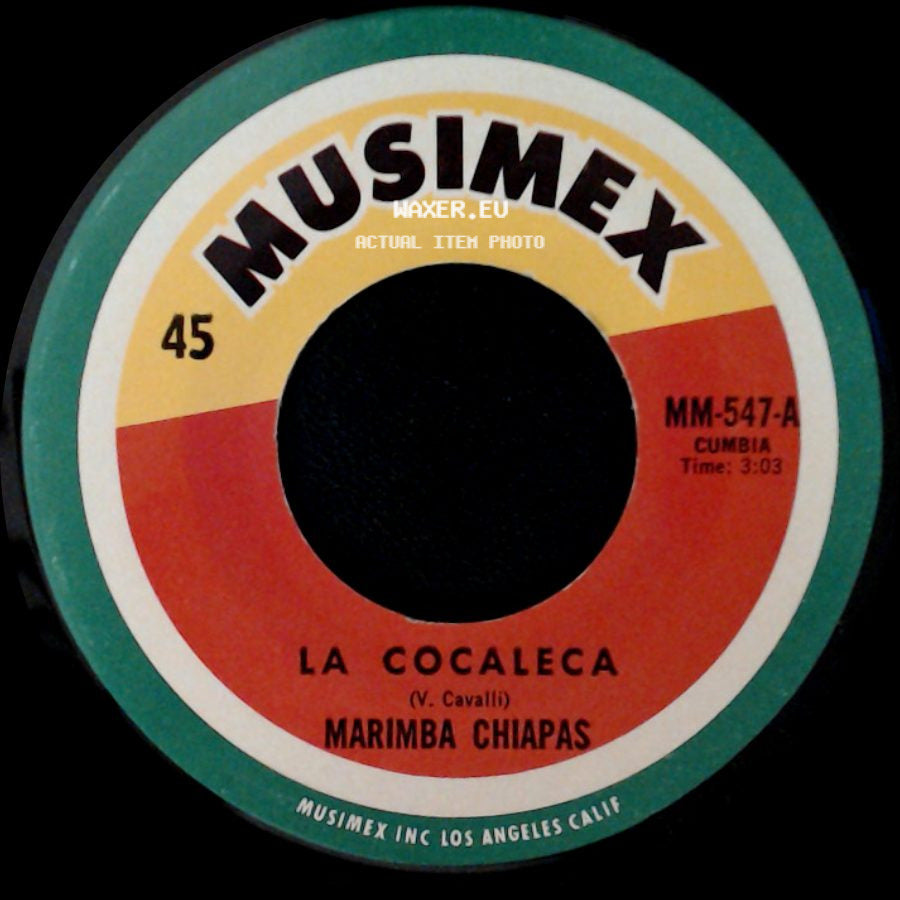 Marimba Chiapas - Comitan / La Cocaleca side B