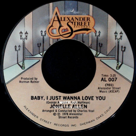 Jonelle Allen - Baby, I Just Wanna Love You / Sunday Afternoons And You side A