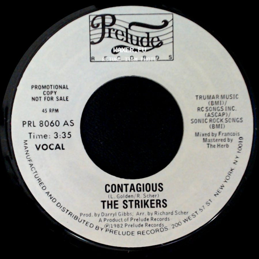 The Strikers - Contagious / Contagious side A