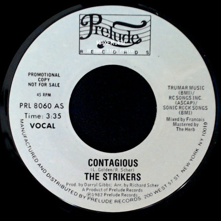 The Strikers - Contagious / Contagious side A