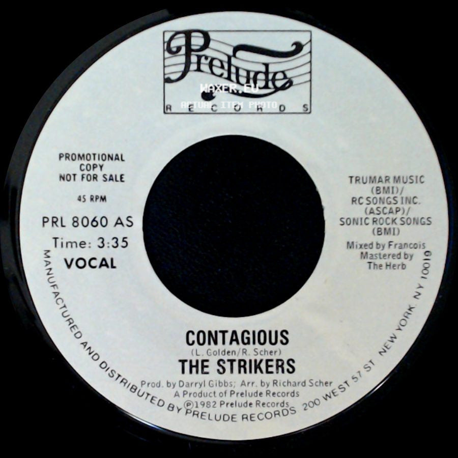 The Strikers - Contagious / Contagious side A