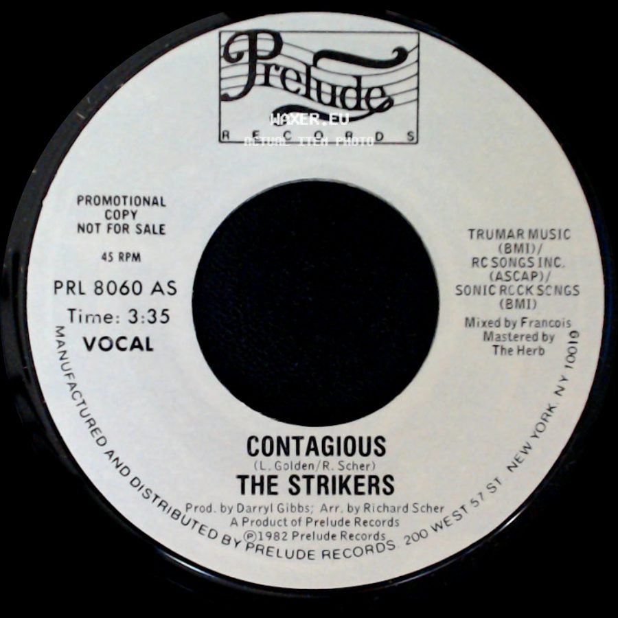 The Strikers - Contagious / Contagious side B