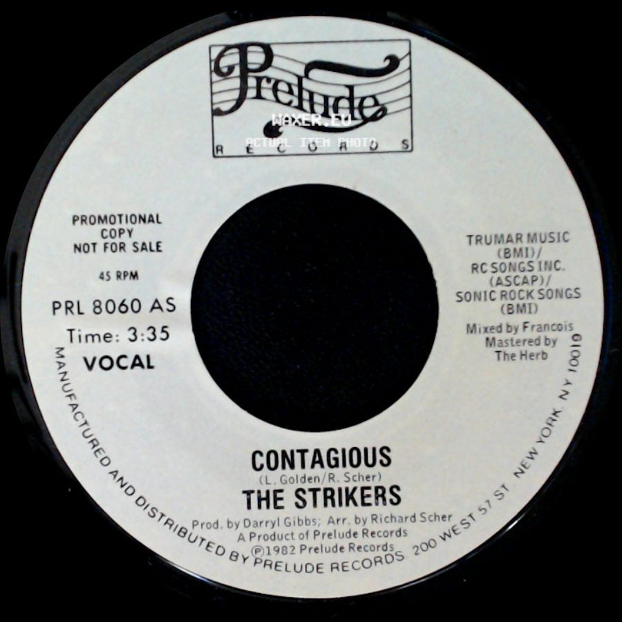 The Strikers - Contagious / Contagious side A