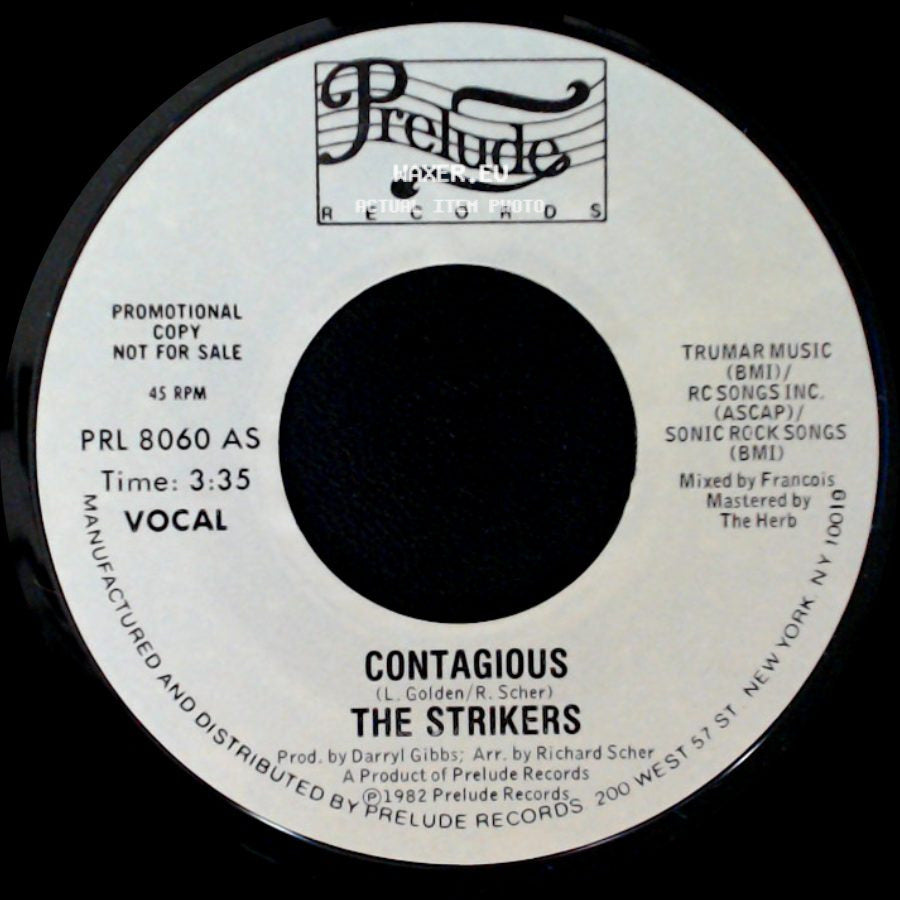 The Strikers - Contagious / Contagious side A