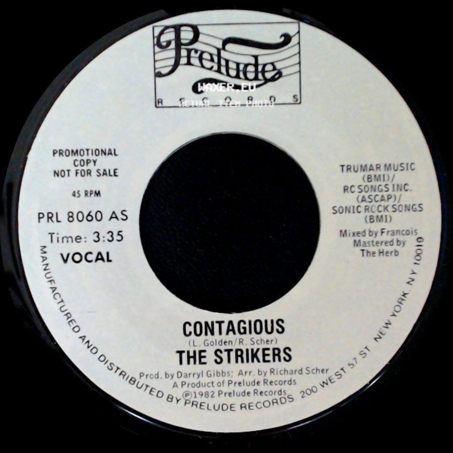 The Strikers - Contagious / Contagious side B