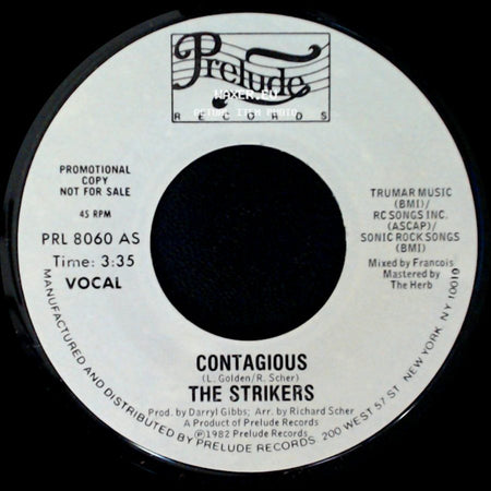 The Strikers - Contagious / Contagious side A