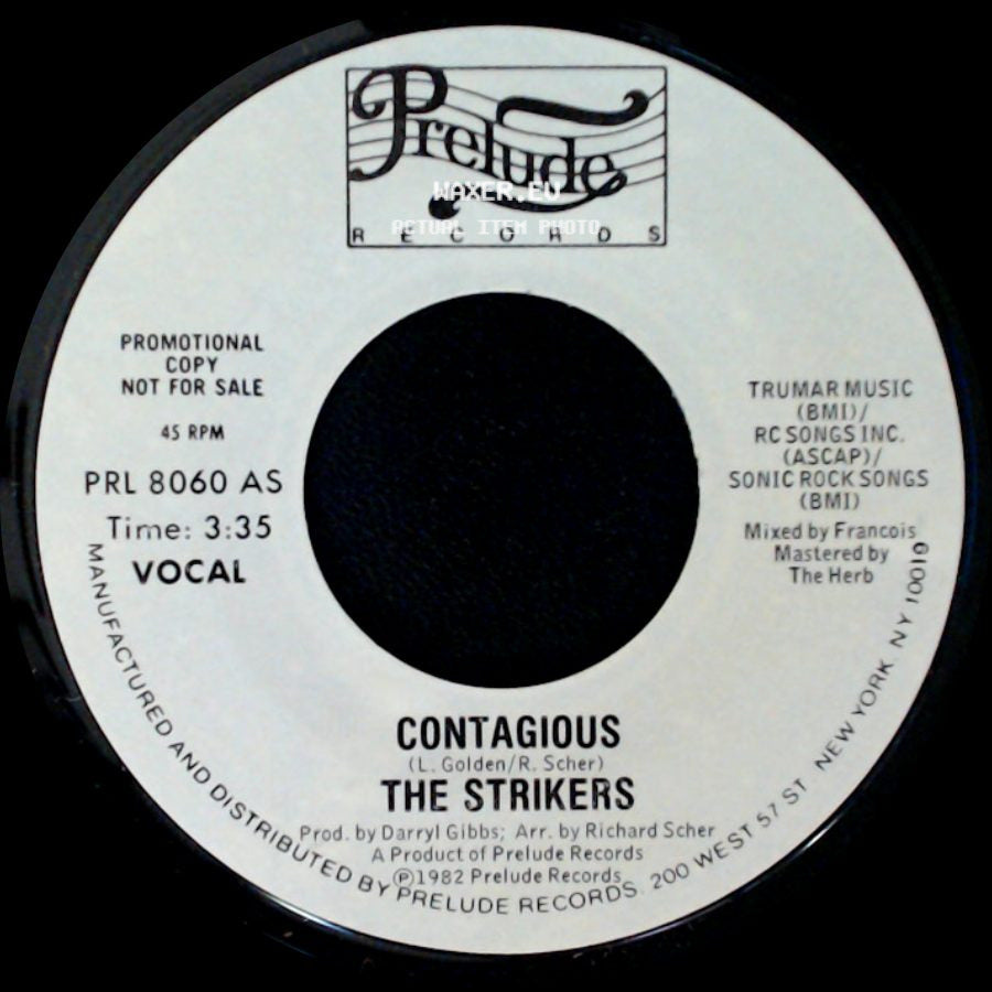 The Strikers - Contagious / Contagious side A