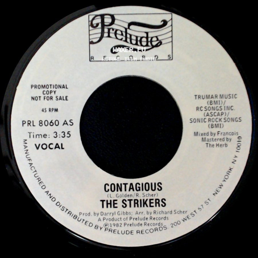 The Strikers - Contagious / Contagious side B